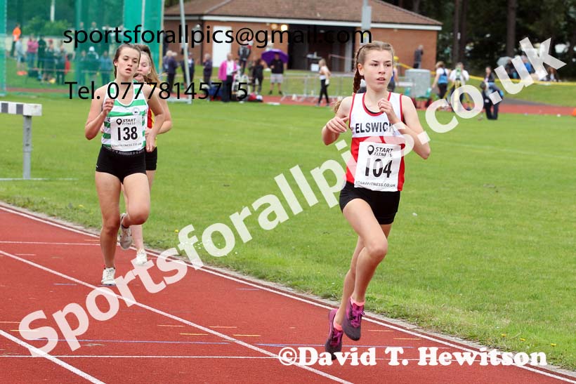 800 metres 23, NECAA Open Meeting, Morpeth, Sunday, March 23rd. David T. Hewitson/Sports for All Pics